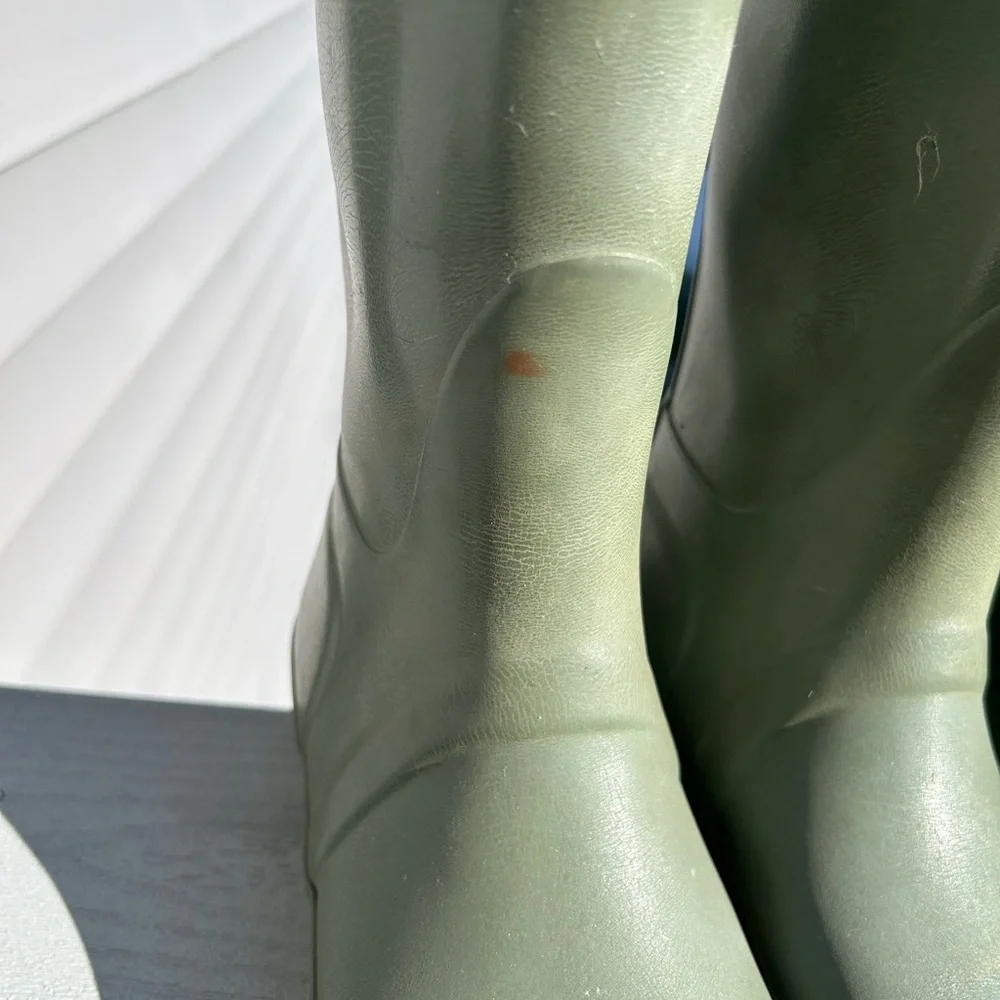 Hunter Green Women's Boots - Picture 4 of 5